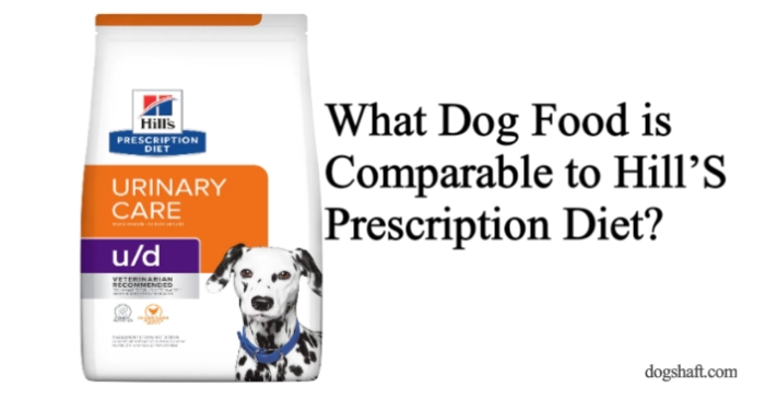 What Dog Food is Comparable to Hill’S Prescription Diet