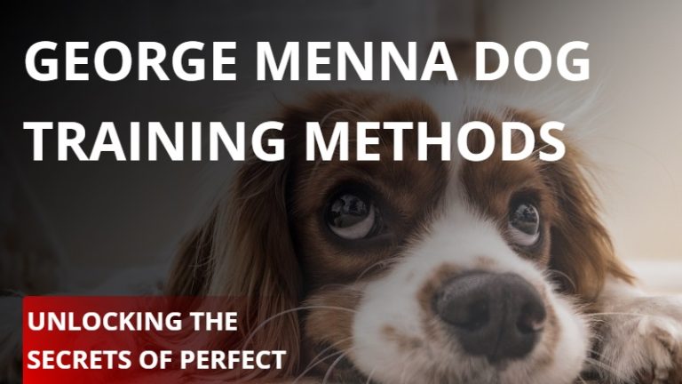 George Menna Dog Training Methods! Unlocking the Secrets of Perfect Pet Behavior